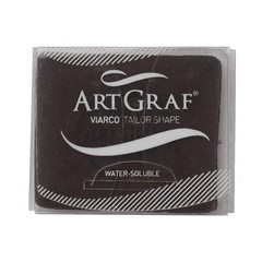 Art Graf Water-Soluble Tailors Chalk Square Disc, Dark Brown