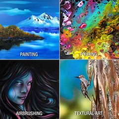 20″ x 24″ Artist Quality Acid Free Canvas Panel Boards for Painting 4-Pack
