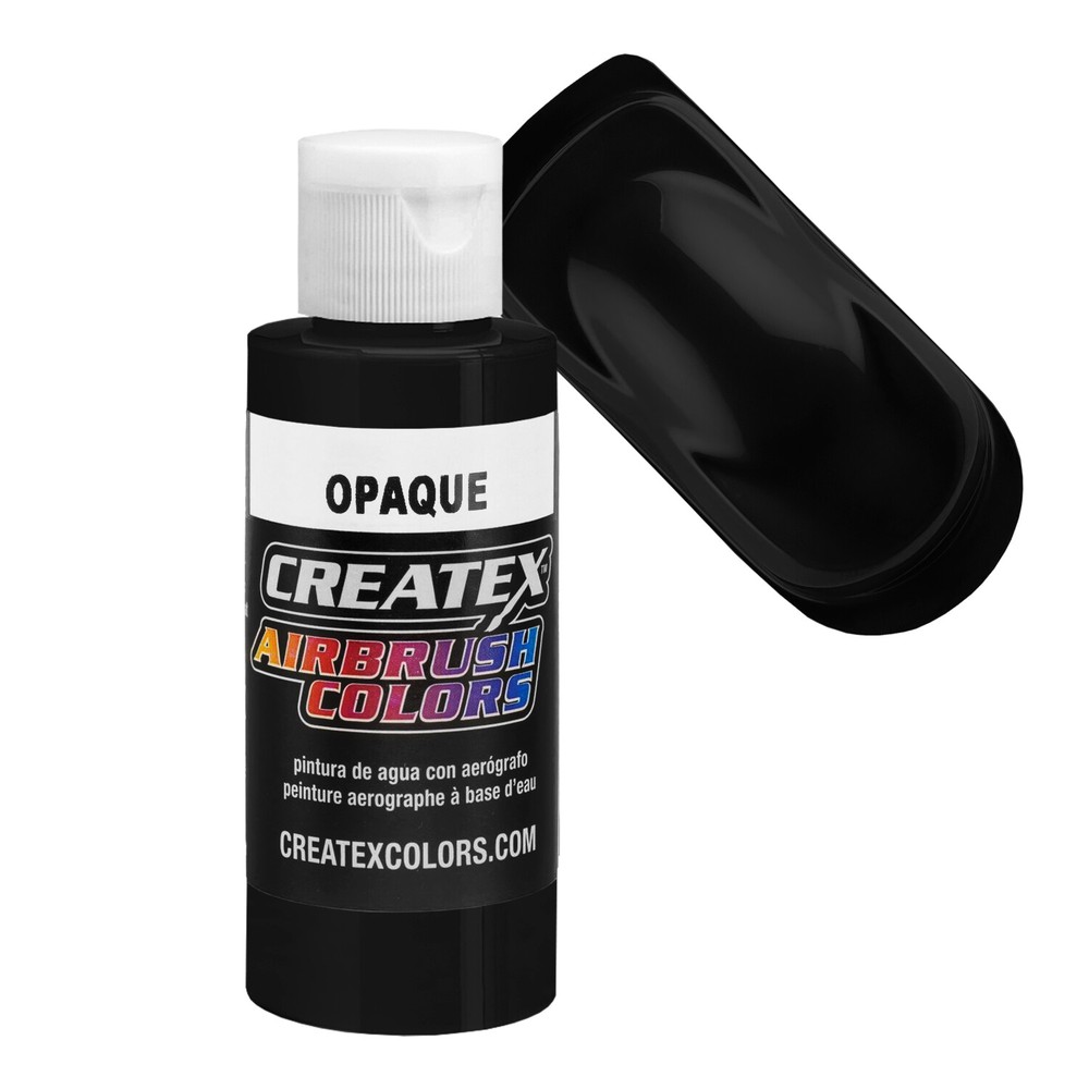 16oz Createx Opaque Black 5211 – PT Airbrush Paint Color – Art