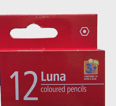 Staedtler Luna 12 Color Pencils (Full-Length) – 136 C12 with Free Sharpener
