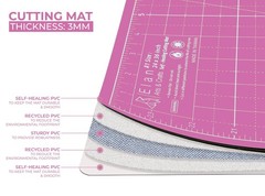 Cutting Mat A0 36 x48 Self Healing 5 Ply Pink Purple Elan Extra Large Inch