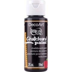 DecoArt DS90-3 Americana Chalkboard Paint, 2 Fl Oz (Pack of 1), multi-colored