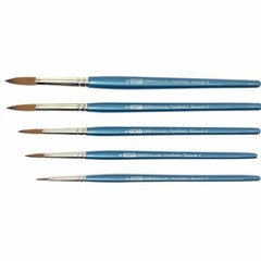 AS-207 Kolinsky Synthetic Rounds Brush Set 5 pcs | Watercolor