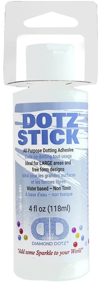 DOTZ STICK Adhesive / Tacky Glue for Freestyle Diamond Art Projects