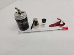 Snap-on Airbrush Set BF175TA Dual Action Bottom Feed Red Case