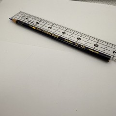 Berol Prismacolor Thick Lead Art Pencil~Violet Blue 933~6.5″ remaining