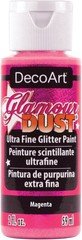 Glamour Dust Glitter Paint 2oz Magenta