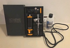 No Name Cordless airbrush battery powered compressor w/ airbrush kit Spraygunner
