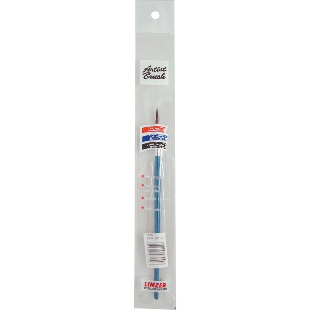 Linzer #4 Camel Hair Round Water Color Artist Brush 9304 0004 Linzer 9304 0004