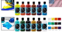 Acrylic Paint 12pk – 500ml Each, Fast-Drying, Semi-Matte, Artist Quality
