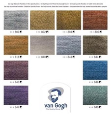 Van Gogh Royal Talens Metallic & Interference Water Colour Set, 12 Pans