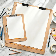 23″ X 26″ Oversized Artist Sketch Tote Board – Lightweight Hardboard Drawing Boa