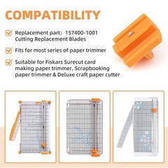 157400-1001 Paper Trimmers Blades Replacement for Fiskars Paper Trimmer Tripl…
