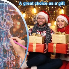 Diamond Painting Kit for Adults 5D DIY the Couple Under the Umbrella Full Drill