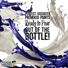 Pouring Masters Ultramarine Blue 8ozBottle Water-Based Acrylic Pouring Paint