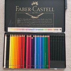 FABER-CASTELL Watercolor Pencils Sketchbook Brush Drawing Paper