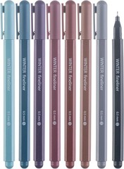 Fine Tip Pens 8 Bible Pens No Bleed Through Assorted Colors 0.5mm Fine Point