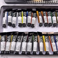 24 Color Set by GOLDEN 24 x 5 ml tubes Professional Watercolor Paint Set READ