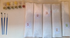 5-Pack Paint by Number for Adults & Kids – DIY Fruit Acrylic Painting Kits BN