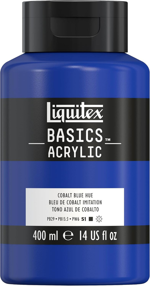 BASICS Acrylic Paint, 118Ml (4-Oz) Tube, Titanium White