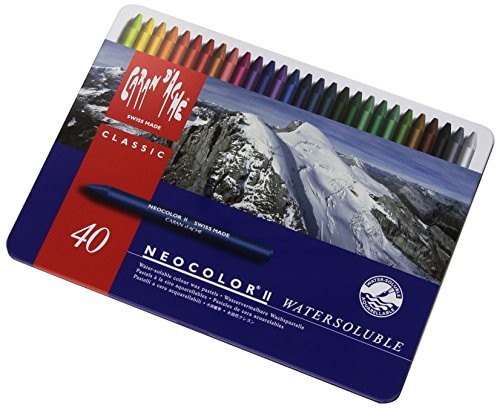 Caran d’Ache Neo Color II 40-color set 7500-340 [Japan genuine]