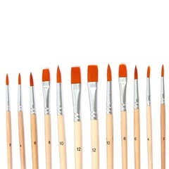 Nylon Hair Artist Acrylic Paint Brushes Painting Paint Brush Set for Watercolor