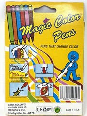 Magic Color Pen Set Color-Changing Markers Non-Toxic Vintage Style Made In Italy
