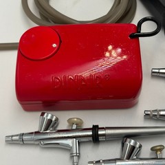 Dinair Airbrush Makeup Cosmetics Systems Compressor #870 Spray Gun Nail Art Tool