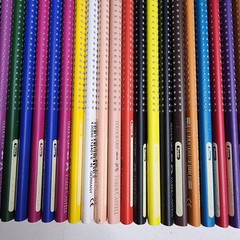 Faber Castell Colour Grip Coloring Color Pencils Germany Lot of 26 Used