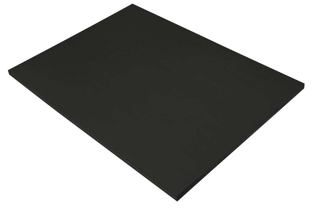 Prang (Formerly SunWorks) Construction Paper, 18 inches x 24 inches, Black