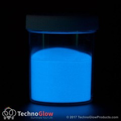 Glow in the Dark Powder, FLUORESCENT BLUE – UV Reactive Glow Pigment
