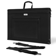 JusArt Art Portfolio Bag, 24×36 Light Weight Folder 24×36, Black