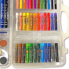 Sunny Art Painting Color Set for Toddlers Children, 130 Pcs