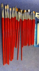 NOS Mixed LOT 25-30 Paint Brushes LOT