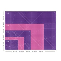 Cutting Mat A0 36 x48 Self Healing 5 Ply Pink Purple Elan Extra Large Inch