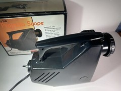 Projecta Scope PJ 768 Art Tracing Projector With Original Box-Vintage TESTED!