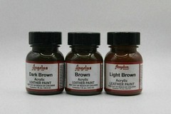 Angelus Acrylic Leather Paint Waterproof Sneaker Paint 1oz – 82 Colors Available