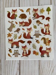 Adult Or Teen Coloring Book Adorable Animals 16 Single Sided Designs + Stickers