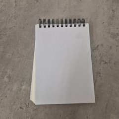 A6 Watercolour Ring Bind Rough Surface Art Pad White 220gsm 15 Sheets – Free PP