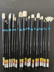 (19) Princeton Aspen Long Handle Oil Paint Brushes HUGE LOT!/BRAND NEW 152la