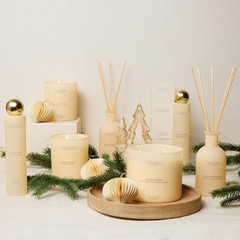 Orange, Cedarwood & Clove – Benevolence LA Scented 8 oz – single, Sand White
