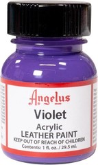 1 oz Waterproof Violet Acrylic Leather Paint – Ideal for Interior/Exterior Use