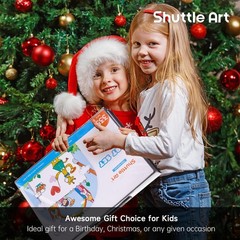 335 Piece Kids Art Set, Multi-Media Art Supplies, Gift Art Kit with Trifold E…