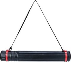 TRANSON Small Poster Tube Storage 17“ to 27” Extendable for Documents Blueprints