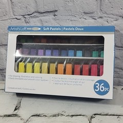 Artist’s Loft Soft Pastels 36pc for Drawing, Illustrations & Coloring New