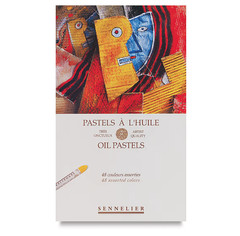 Sennelier Oil Pastel Set – Assorted Colors, Set of 48