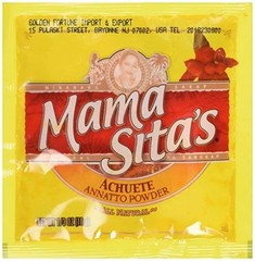 Mama Sita’s Achuete Annatto Powder, 1/3oz (10g) 12 Pack