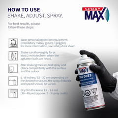 1K Acrylic Satin Clear Coat | Fast-Drying Clear Satin Spray Paint for Cars, Whee