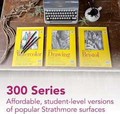 300 Series Sketch Pad 5.5″x8.5″ – 100 Sheets, Side Wire Artist Sketchbook