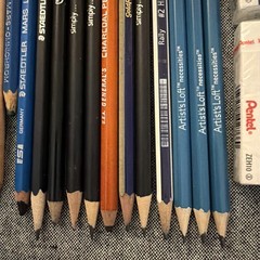 Art Pencil And Eraser Drawing Sketching Lot